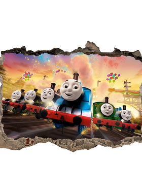 立体Thomas托马斯儿童房防水