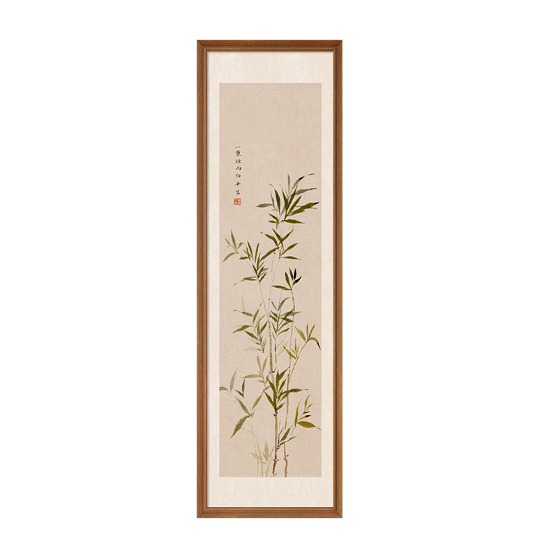 【新中式风】竹子图玄关装饰画