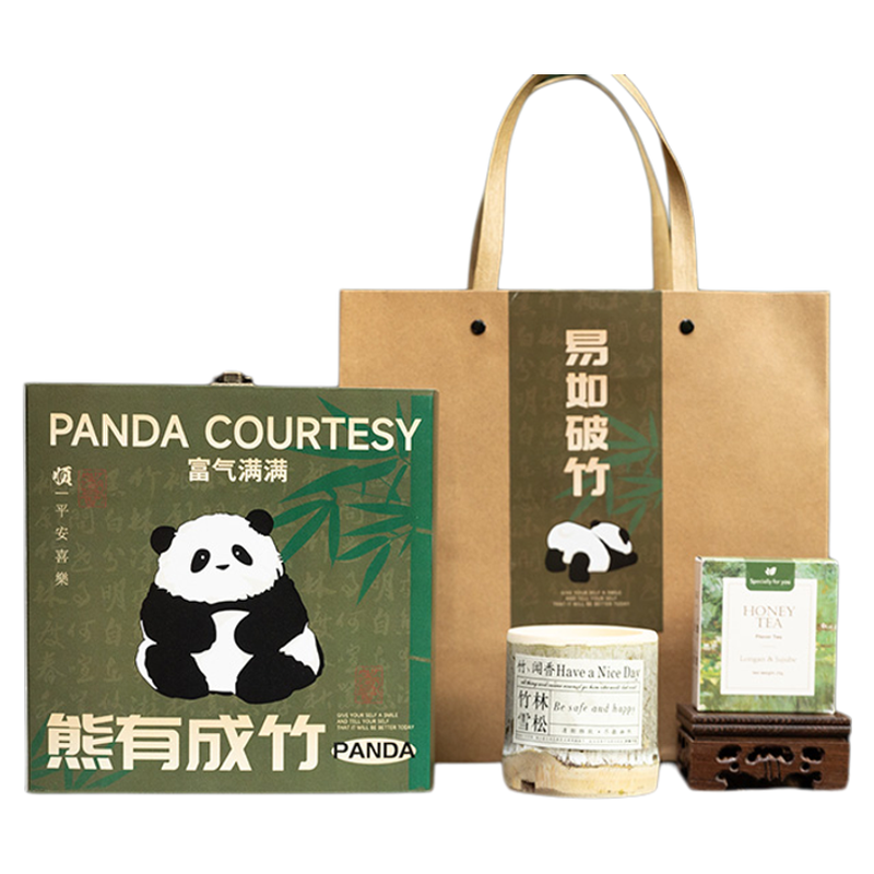 成都特色礼盒熊猫伴手礼文创活动创意特色城市文化礼物送老外定制