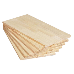 定制纯实木松木板隔板衣柜内分层板隔板垫板书架挡板墙上一字隔板