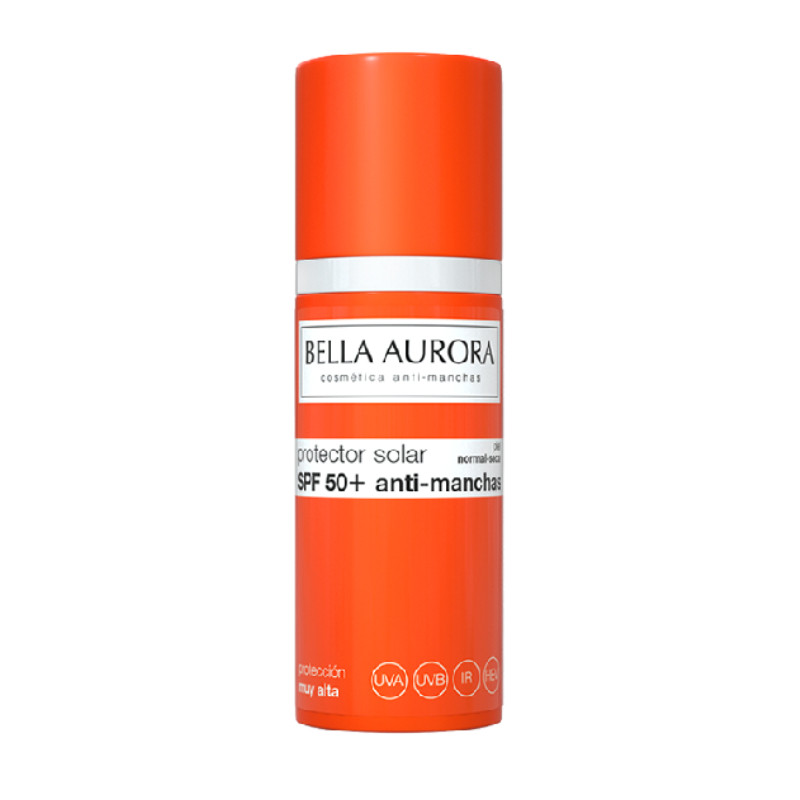西班牙BellaAurora贝雅欧若拉小橘瓶抗斑养肤防晒霜清爽水润SPF50