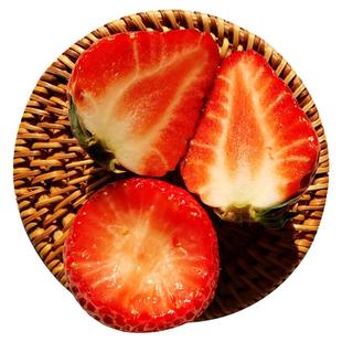 北京小汤山草莓新鲜应季孕妇水果红颜奶油草莓现摘同城头茬99草莓