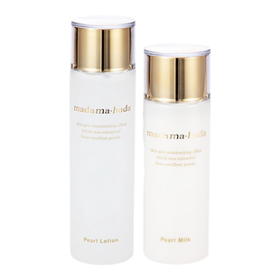 白金水乳套餐 真珠肌珍珠化妆水乳液保湿提亮抗老修复日本 日常