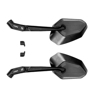 LOBOO萝卜摩托车后视镜通用大视野折叠倒车镜超广角宝马春风800mt