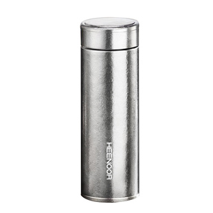 希诺钛杯纯钛保温杯男女士高档钛水杯商务车载便携泡茶杯子礼盒装