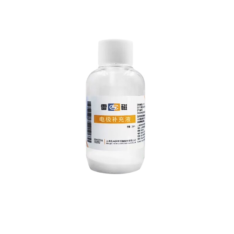 雷磁 电极补充液pH电极填充溶液3moL/KCl溶液 PH计电极保护液