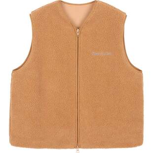 [新款]蓬马大童马甲外套混纺羊羔毛25冬装男女儿童pomme de terre