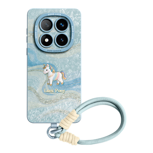 GGUU适用红米note15手机壳note15pro套redmi新款轻奢note14全包note13腕带note12链挂绳pro小米note11硅胶+外