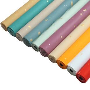 锦墨堂大规格蜡染洒金宣纸八尺整张对开三开半生半熟毛笔书法作品纸专用兰亭国展专用书法创作比赛用纸纯手工