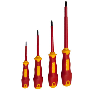 世达绝缘螺丝刀十字一字电工用耐高压尖嘴钳钢丝钳斜嘴钳工具套装