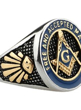 欧美YUSTUDIO情侣街头戒指