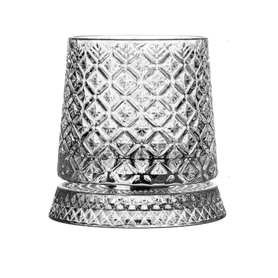 酒具套装旋转酒杯威士忌杯