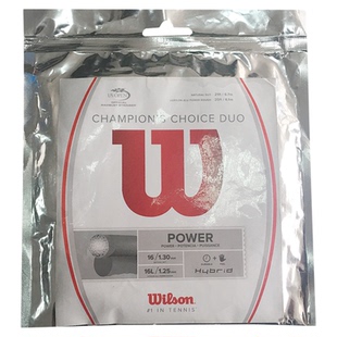 Wilson威尔胜Champions Choice DUO费德勒用网球线 羊肠线/子母线