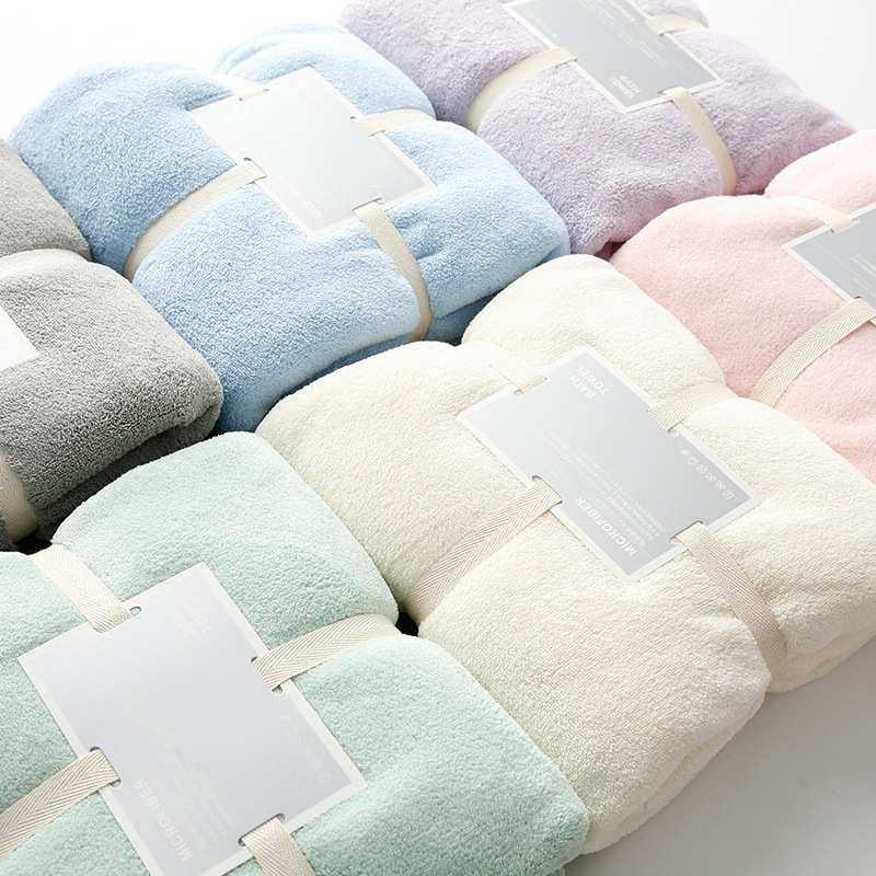 珊瑚绒毛巾批发两件套吸水洗脸家用礼品酒店吸水纤维超细干速干速