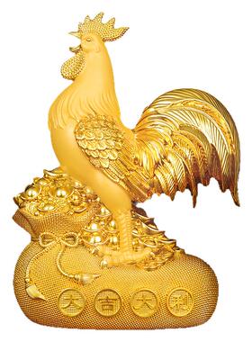 大吉大利金鸡摆件公鸡吉祥物