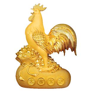 大吉大利金鸡摆件公鸡的吉祥物招财镇宅化解客厅酒柜玄关家居饰品