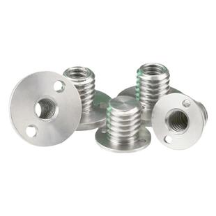 不锈钢云台三脚架螺帽转接螺丝转换螺母汽车手机支架改装3/8转1/4