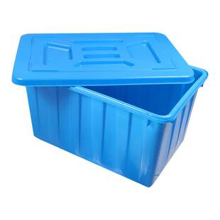 加厚牛筋塑料水箱长方形养鱼水产养殖箱大盆家用方桶储水桶塑料桶