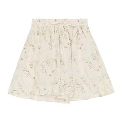 s.deer田园风套装印花A字短裤