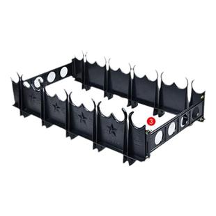 盾牌支架加厚防暴盾牌摆放架子保安橡胶棍支架防暴器材装备架柜子