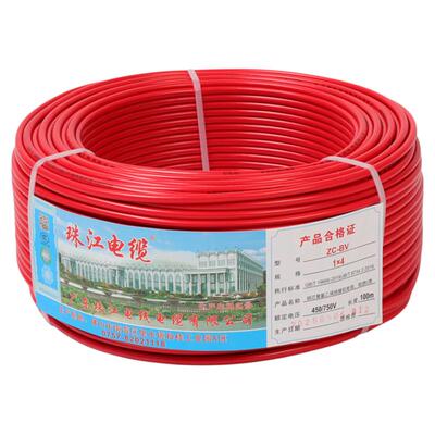珠江BV单芯线国标纯铜足芯足米