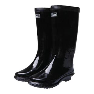 3531雨鞋男款高筒橡胶雨靴应急防汛劳保水靴防水防滑胶靴男士雨鞋