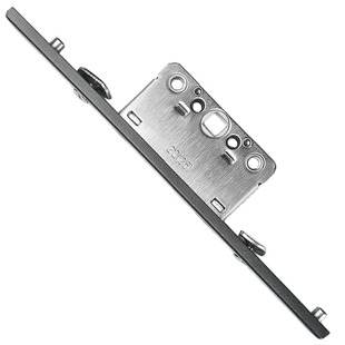 通用型不锈钢锁盒断桥铝合金窗户锁芯平开窗纱窗联动把手锁传动器