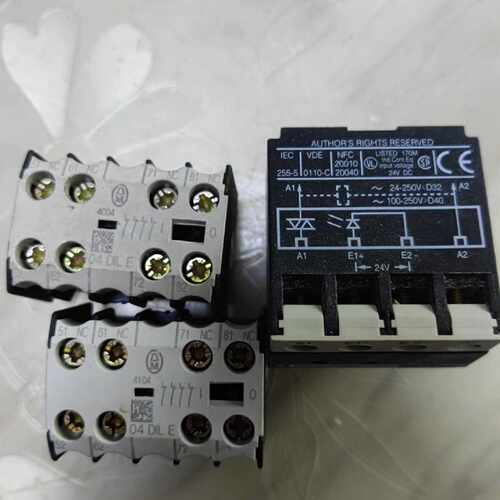 溢价-接触器DIL系列辅助触头 04DILE  LA4 DWBS0