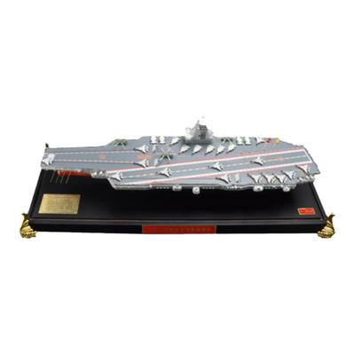 福建舰航母合金模型摆件