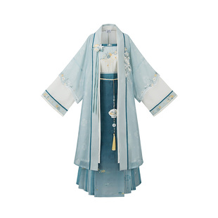 云藏月绣 灵海瑶 原创宋制中国风长褙子吊带马面裙汉服女装新款