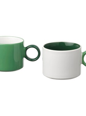 白色宜家正品代购咖啡杯IKEA陶瓷
