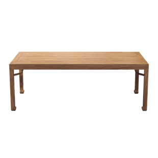 原木茶桌新中式榆木茶桌椅老榆木原木色茶桌椅组合家用实木茶台