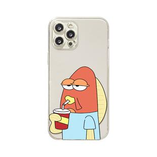 benefit比奇堡路人鱼喝饮料17适用于iphone16promax苹果15PRO手机壳13新款14套12个性11透明xsmax硅胶xr防摔