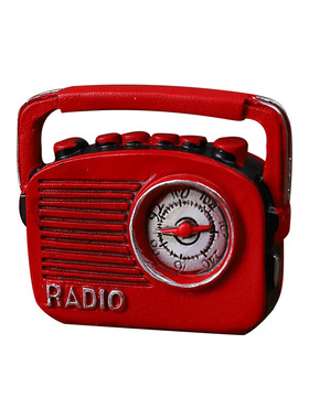 复古相机钢琴打字机复古做旧创意树脂家居装饰品迷你收音机小摆件