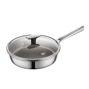 【新品】苏泊尔纯钛平底锅不粘锅家用煎锅无涂层轻量钛燃气电磁炉