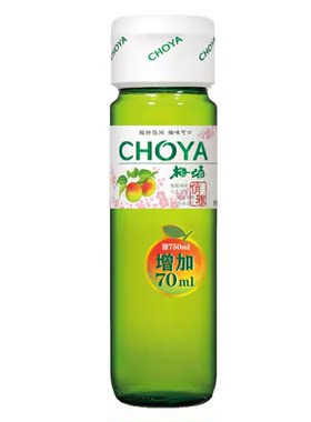 choya俏雅梅酒820ML正宗青梅果酒