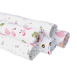 纯棉针织布料包单初生婴儿a类包被宝宝短袖棉布做衣服全棉布头夏