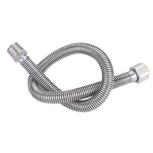 内外丝延长管4分304不锈钢波纹管龙头水管四分加长管金属软管防爆