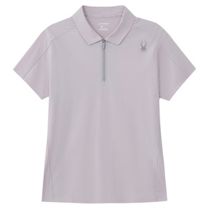 蜘蛛春夏女子凉感短袖翻领POLO衫