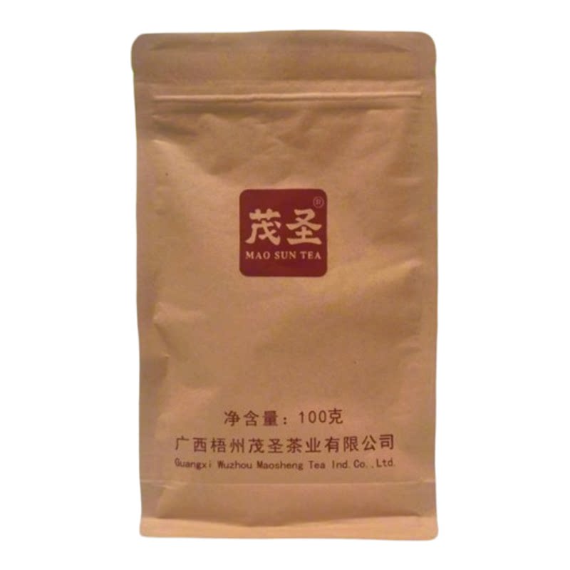 广西梧州茂圣六堡茶900805特级100克装2008年陈香木香菌香槟榔香