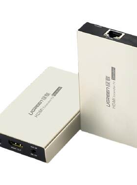 绿联hdmi网线延长器网络传输器50/60/70/120/150/200米网口转hdmi 1080P高清音视频传输网络转换信号放大增强