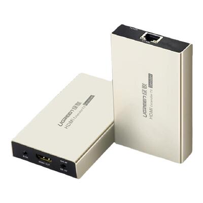 绿联hdmi网线延长器网络传输器50/60/70/120/150/200米网口转hdmi 1080P高清音视频传输网络转换信号放大增强