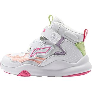 李宁新年加绒二棉鞋2024新款冬季男童鞋小童宝宝加厚运动鞋保暖鞋