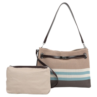 月芽儿新款时尚百搭单肩斜挎包女大容量通勤手提包高级感小众设计