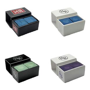 日本进口HR三代巧克粉职业斯诺克黑8枪粉台球杆干性擦粉用品配件