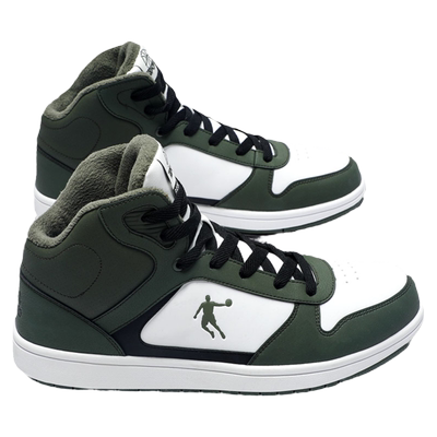 乔丹男鞋高帮板鞋韩版潮加绒棉鞋