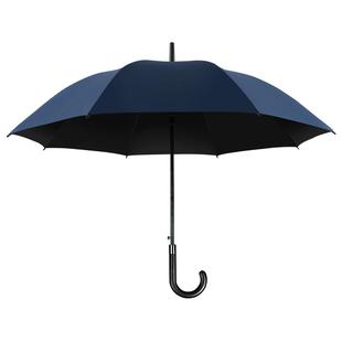 半自动黑胶雨伞定制印logo字广告定做防晒折叠双人晴雨两用长柄伞