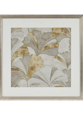 HarborHouse美式家居客厅卧室挂画墙壁装饰画鎏金银杏墙画Ginkgo