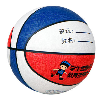 儿童篮球幼儿园小学生专用5号4号小孩蓝球学生体能训练耐磨PU软皮