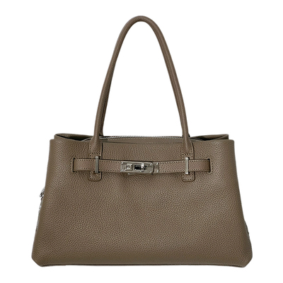 jpjclassic头层牛皮凯莉包通勤